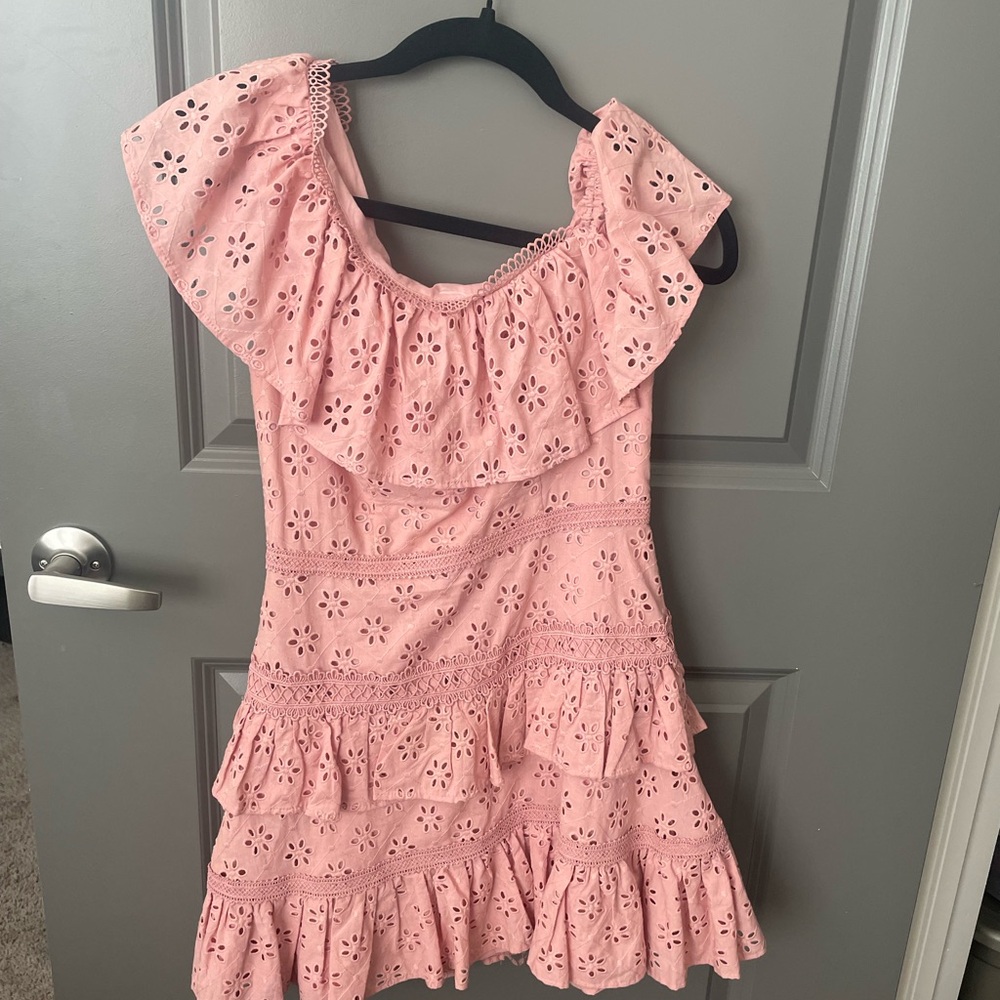 Pink NBD mini dress